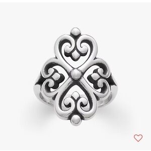 James Avery Adorned Hearts Ring